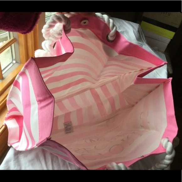 Victorias Secret BEACH BAG SET~FLIP FLOPS M 7-8 - Picture 10 of 14